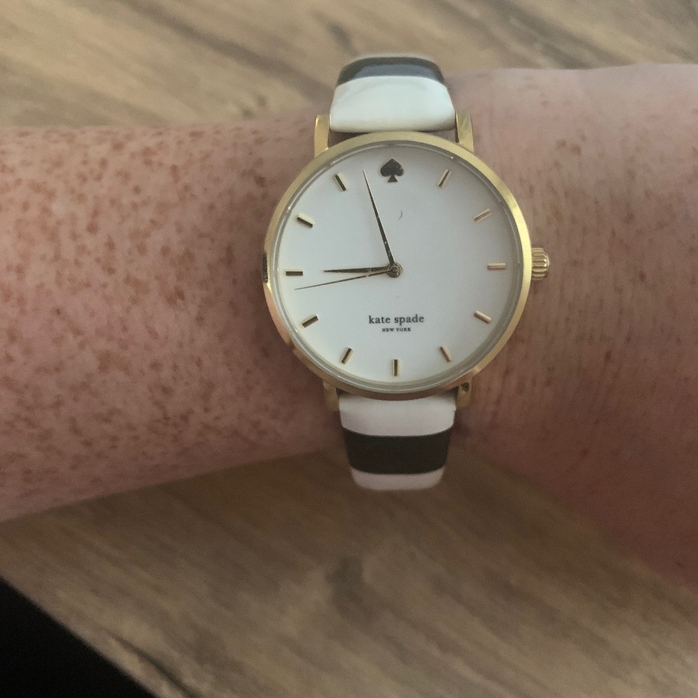 Kate Spade Black and White Watch